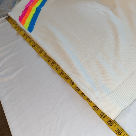 The Children’s Place sweater dress long sleeve sequins star/rainbows Sz XXL NWT - Picture 2 of 9